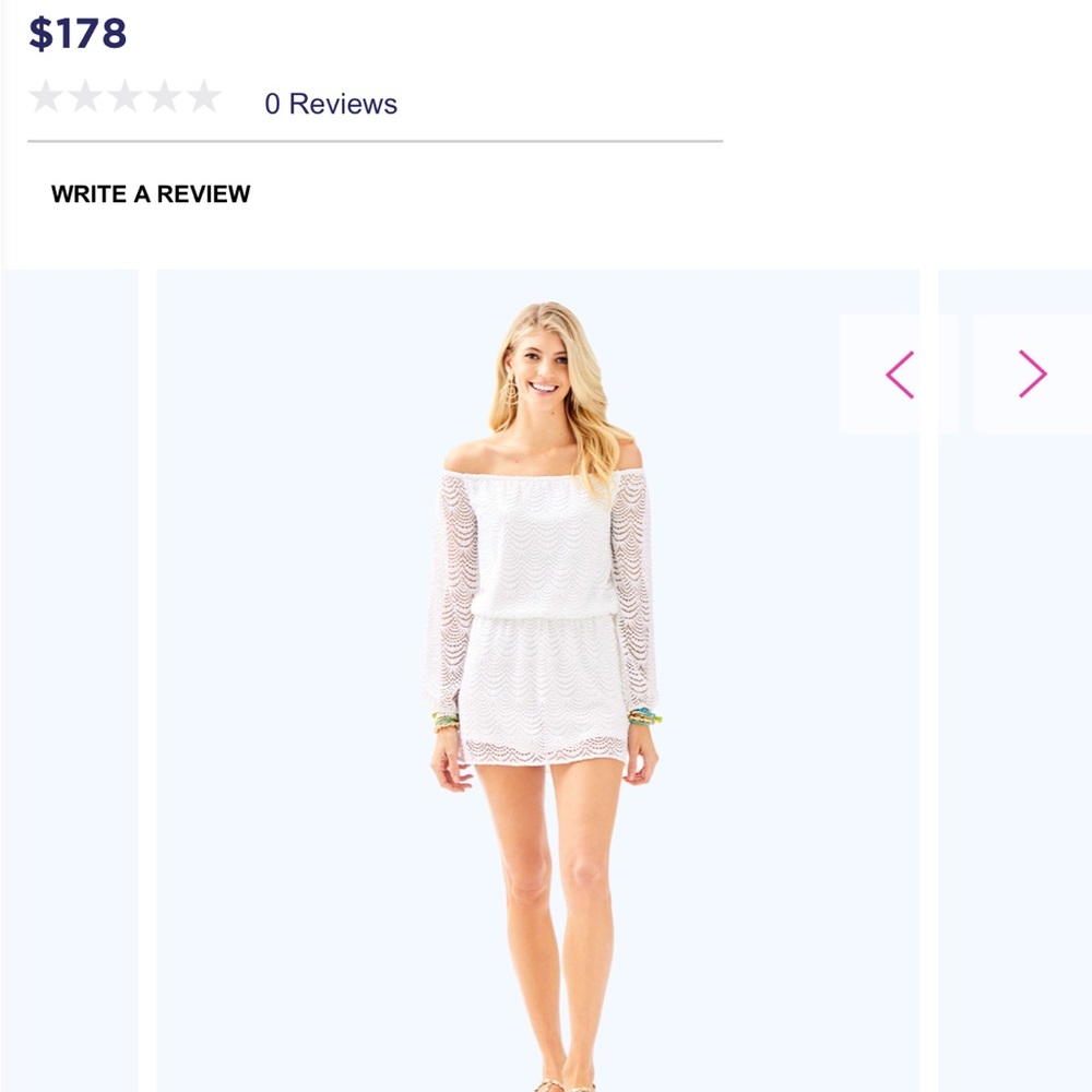 Of the shoulder romper